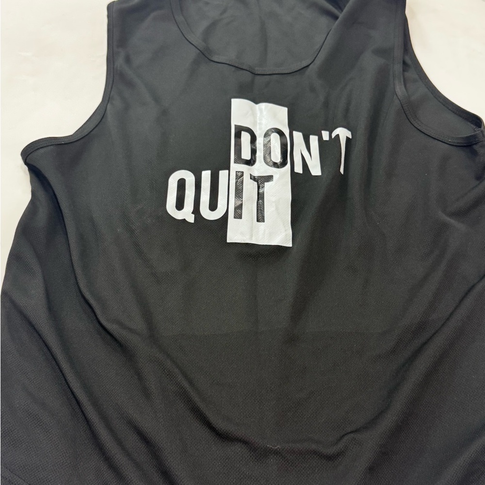 Motivational Black Men's Tank Top